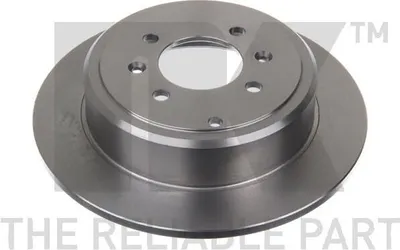 Produktbild von 2x NK Bremsscheibe 203721 hinten