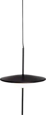 Immagine prodotto di Lampada a sospensione LED CONE nera 12W, bianco caldo 650 lm, metallo, dimensioni: 165x18x18 cm, IP20, Maxlight