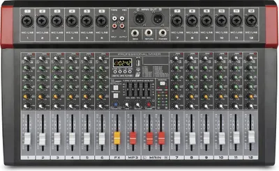 Zdjęcie produktu dla MXP14C GLEMM analogowa konsola mikserska