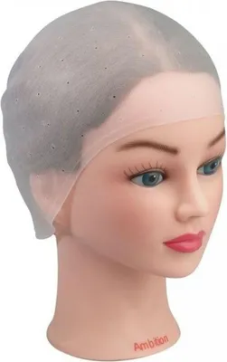 Produktbild von Sibel Silikap Haarkappe, transparent, für den professionellen Gebrauch im Friseurbereich