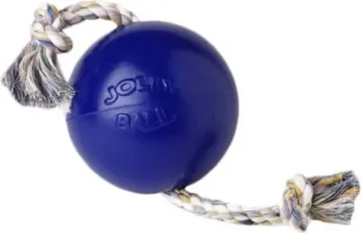 Obrázek produktu pro Jolly Pets míček pro psy Romp-n-Roll 10 cm modrý