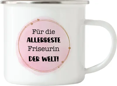 Produktbild von Für die allerbeste Friseurin der Welt Jutebeute Geschenk Geburtstag Weihnachten Dankeschön-Geschenk