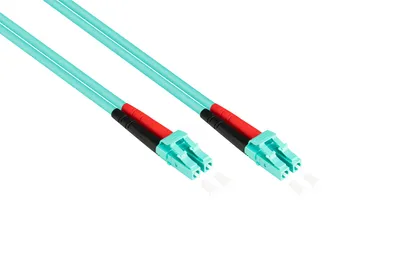 Produktbild von LWL Patchkabel OM3 Duplex LC-LC, 20 m, LSZH