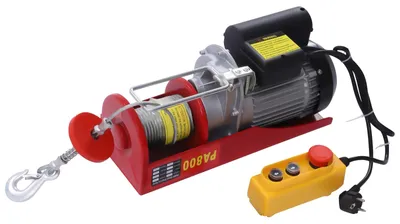 Produktbild von Elektrischer Windenheber, 800 kg Tragfähigkeit, schnelle Hebegeschwindigkeit, Rot