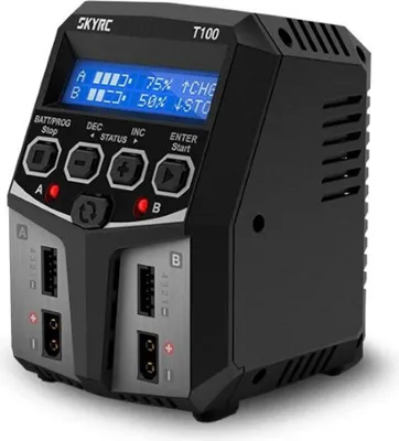 Produktbild von SkyRC T100, Lithium-Eisen-Phosphat (LiFePO4), Lithium Polymer (LiPo), Lithium-Ion (Li-Ion), Nickel-Cadmium...