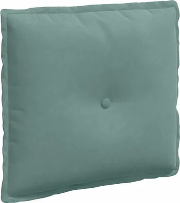 Produktbild von vidaXL Rückenkissen Meergrün 50 x 45 cm Cordstoff