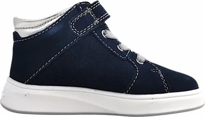 Imagen del producto de Richter: Botas de velcro para niñas, color azul, para uso diario