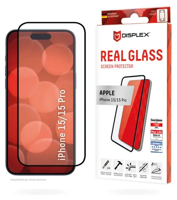 Productafbeelding van DISPLEX beschermglas voor iPhone 15/15 Pro