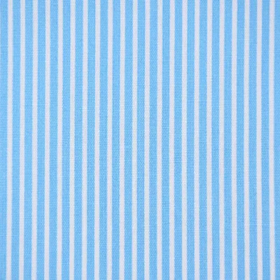 Produktbild von Baumwollstoff Meterware Streifen blau weiß 1,4m