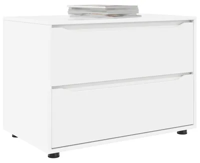 Immagine prodotto di vidaXL Armadio contenitore, 80 x 48 x 57 cm, materiale plastico, bianco