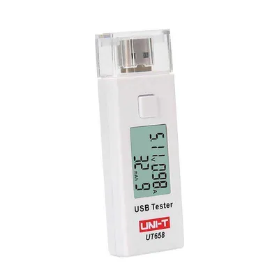 Produktbild von UNI-T, UT658, USB Tester, kompakt, USB-A