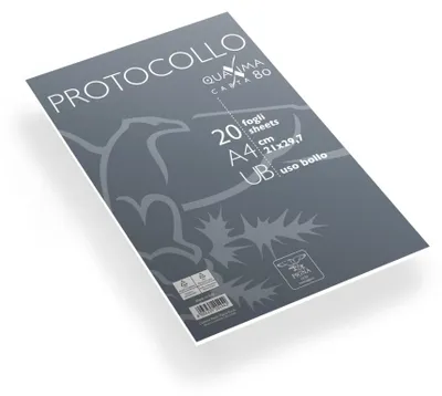 Productafbeelding van Protocollapier, 20 vellen, 80 g, voor stempelgebruik