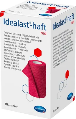 Productafbeelding van Idealast-kleefband, rood, 10 cm x 4 m, 1 stuk