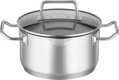 Produktbild von Universelle Kochtopf - ideal für Braten und Dämpfen - 1 Stück - Edelstahl - 3,4 l