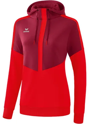 Produktbild von erima Squad Kapuzensweat 40 bordeaux/rot