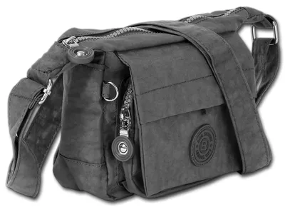 Produktbild von Tasche Handtasche Abendtasche grau Damen Nylon Bag Street 17x15x7 D3OTJ232K