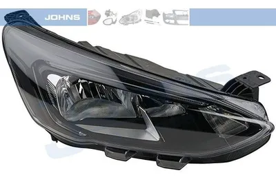 Immagine prodotto di Johns, fari alogeni a destra per Ford Focus 01/18- w. LWR TFL LED ?ierna