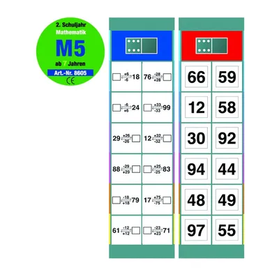 Produktbild von Flocard Mathematik 5, 2. Schuljahr