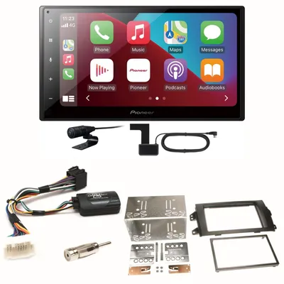 Produktbild von Pioneer SPH-DA160DAB Android Auto CarPlay Einbauset für Suzuki SX4 Fiat Sedici