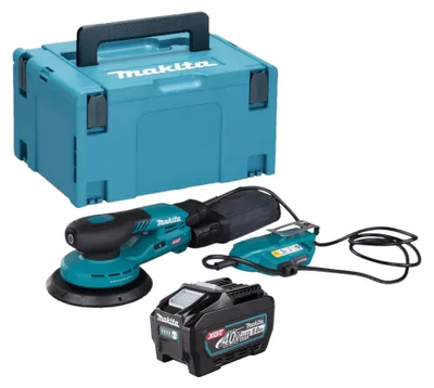 Zdjęcie produktu dla Makita BO 002 CGT101 Akumulatorowa szlifierka oscylacyjna 40 V maks. 150 mm skok 5,0 mm Bezszczotkowa + 1x akumulator 5,0 Ah + Makpac - bez ładowarki