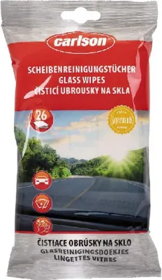 Immagine prodotto di Salviette detergenti carlson, per vetri, per auto, 26 pz