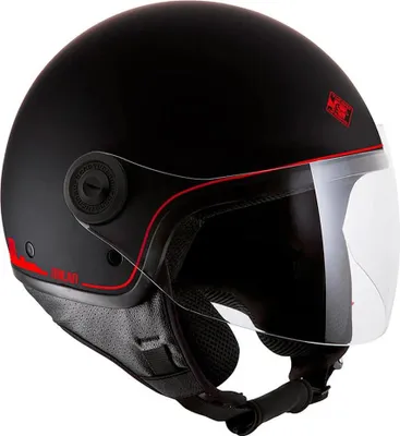 Produktbild von TUCANO URBANO EL JETTIN 6.0 AC MILAN Jethelm S in schwarz