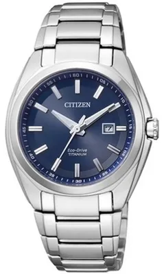 Produktbild von Citizen EW2210-53L Eco Drive Uhr Damenuhr Titan Datum blau