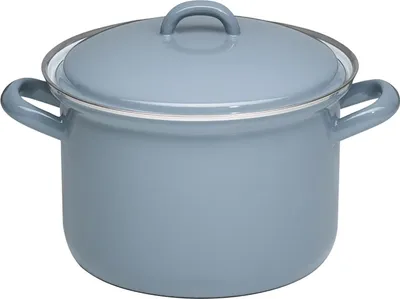 Obrázek produktu pro Hrnec na maso Riess s poklicí 16 cm, 1,5 l, šedý smalt