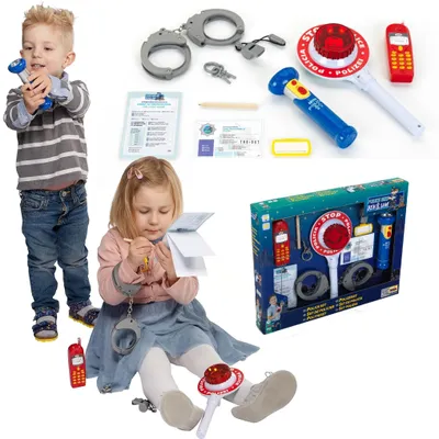 Obrázok produktu pre Policajná súprava s lízankou – Pegaz Toys