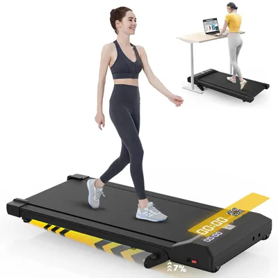 Produktbild von Laufband - Gehbänder - Walking Pad - Laufmaschine - Heimtrainer - Verstellbare Neigung - Bluetooth-Lautsprecher