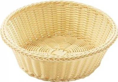 Produktbild von Dekokorb auf Polyrattan Beige c. 24 cm