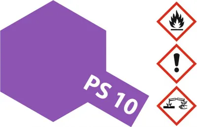 Produktbild von PS-10 Violett Polycarbonat 100ml 300086010