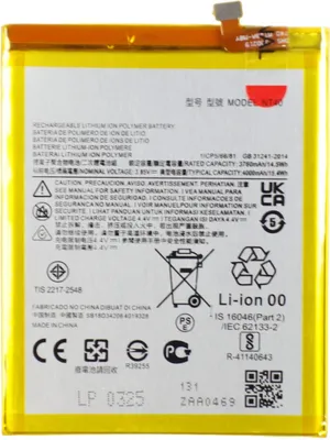 Obrázok produktu pre Náhradná batéria Tradebit pre Motorola Moto E20 XT2155, 4000 mAh, 3,85 V, batéria do mobilného telefónu, Li-Ion, náhradná batéria, batéria do smartfónu, oprava