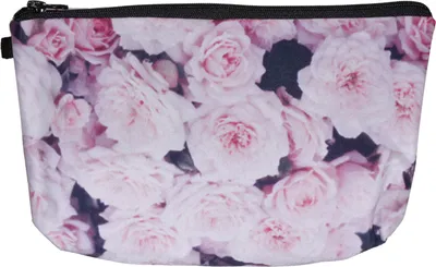 Produktbild von scarlet health | Kosmetiktasche »Beauty« für die Handtasche und als Kulturbeutel auf Reise; kleine, kompakte Schminktasche für Make-Up etc., Farbe:Rosen