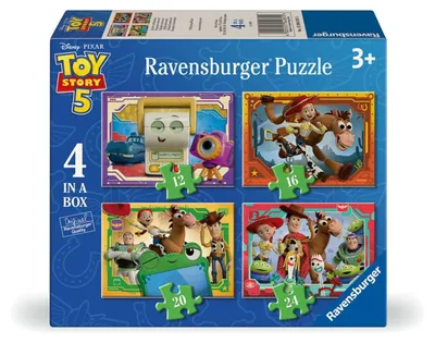Zdjęcie produktu dla Puzzle Ravensburger Toy Story 4 – 12, 16, 20 i 24 elementy – puzzle dla dzieci