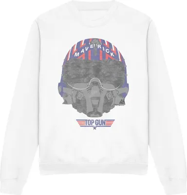 Immagine prodotto di Top Gun - Felpa per uomo/donna unisex TV13147 (XXL) (Bianco)