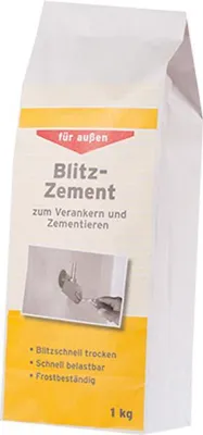 Produktbild von KRAUTOL Blitzzement innen und außen Pulver, 1 kg