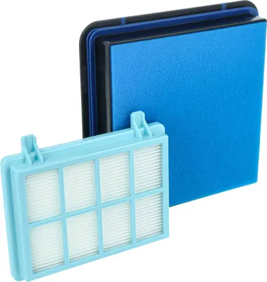 Produktbild von vhbw 1x HEPA-Filter, 1x Motorschutz-Filter, 1x Schaum-Filter kompatibel mit Philips Marathon Compact FC9332/07, FC9333/07, FC9331/07 Staubsauger