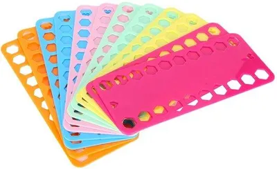 Immagine prodotto di Organizer in plastica da 12 pezzi - Impermeabile - Utile per l'organizzazione e la cucitura - Gestione dei cavi - Finestre per etichette - Facile da usare