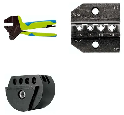 Produktbild von 624 817 3 0 K2 Rennsteig Werkzeuge GmbH Crimpzange PEW12 für TE Solarlok HVT-C Steckverbinder Querschnitt 1,5mm² - 6mm²