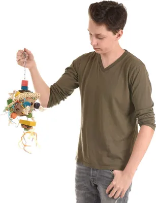Produktbild von Vogelspielzeug COCO-Fun für Graupapageien & Co.