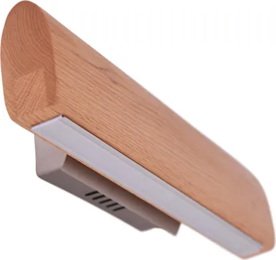 Produktbild von Näve Leuchten LED Wandleuchte "RONDO" L: 35cm braun LED Wandleuchte "RONDO" L: 35cm braun Wandleuchten - LED Wandleuchte "RONDO" L: 35cm braun, Wandlampe im Modern Style, ausMetall, Kunststoff und Naturmaterialien in braun, 8 cm hoch, Maße 35 x 7 cm, inkl. LED