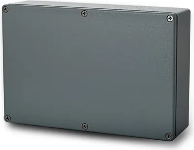 Produktbild von Aluminium Leergehäuse Variante - Maße: 222 x 145 x 55 mm