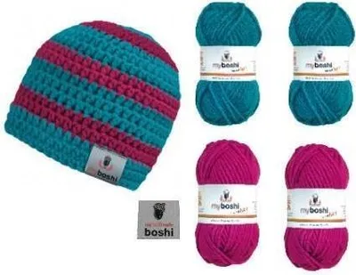 Produktbild von MyBoshi No.1 Set Osaka 2 x 152 + 2 x 162 Knäuel a 50g
