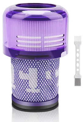Productafbeelding van Vervangingsfilters voor stofzuigers - Wasbaar HEPA-filter - Compatibel met stofzuigers V12 Detect Slim Absolute Extra