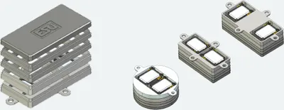 Produktbild von ESU 50340 Lautsprecherset, Dual 11x15mm, Modulares Schallkapselset