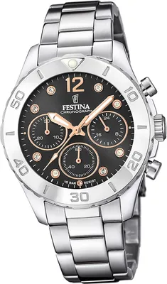 Image de Festina acier inoxydable Montre femme argent Casual D2UF20603/6