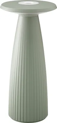 Produktbild von SIGOR Akku-Tischleuchte LED Nuflair 24cm salbeigrün 2,2W Flex-Mood 2200K/2700K IP54 Ra85 USB-C dimmbar