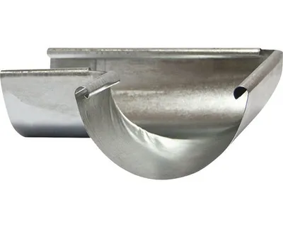 Obrázek produktu pro Žlabový roh Bravo univerzální plechový 125 mm 90° pozink