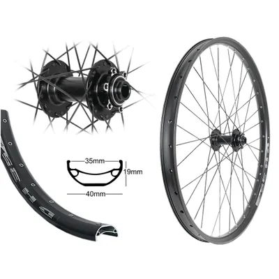 Produktbild von Vorderrad 27,5 Zoll Disc 35-584 Hohlkammer 6-Loch Boost Steckachse Ø15 110mm MTB